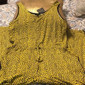 Black /Yellow Jumpsuit